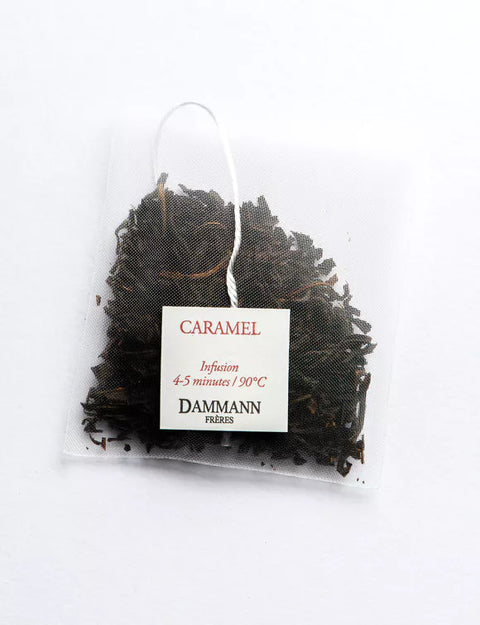 Thé Noir Caramel - Thé 24 sachets suremballés