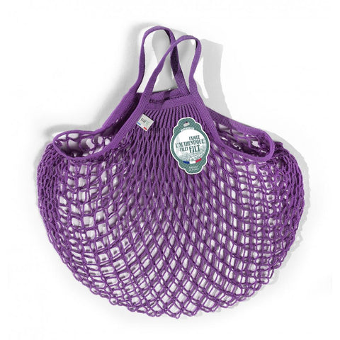 Filet "Violet prune" petites anses - Filt