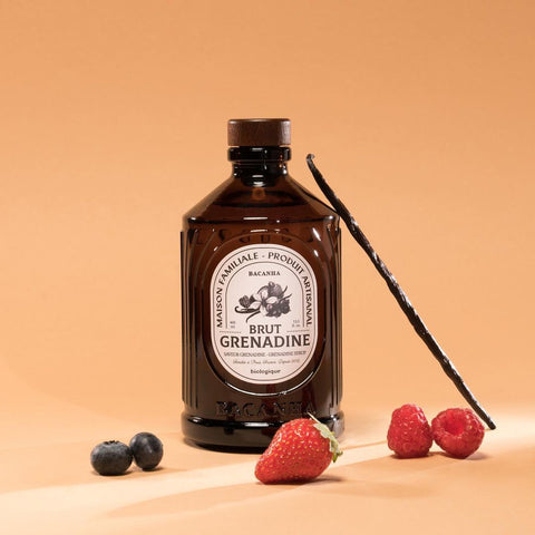 Sirop de grenadine brut bio - 400 ml