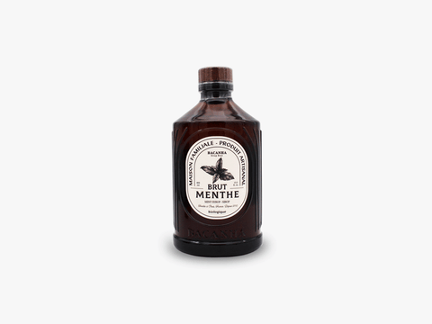Sirop de menthe brut bio - 400 ml